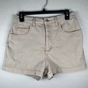 Guess Jeans Tan‎ Wash High Waist Denim Shorts Womens Size 32 Vintage 90s